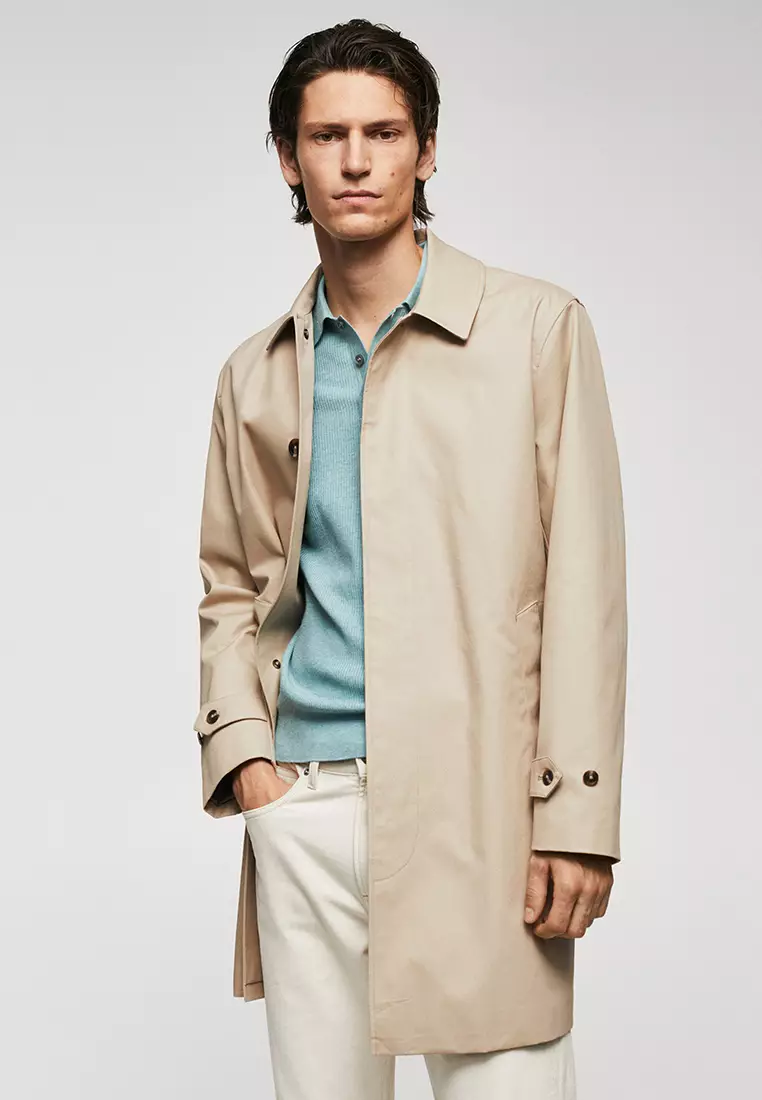 Cheap trench coat on sale mens