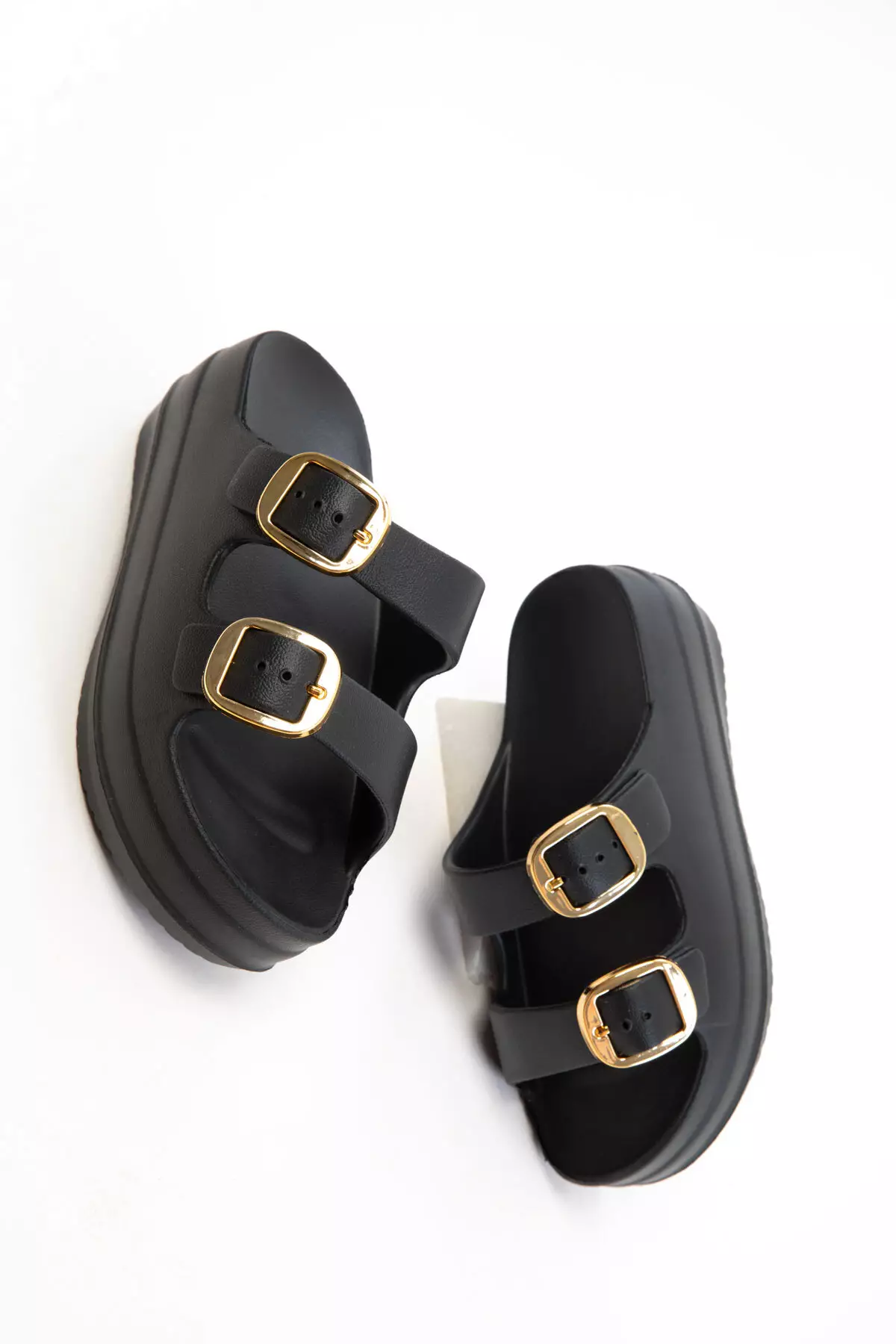 Black Women's Slippers 20726