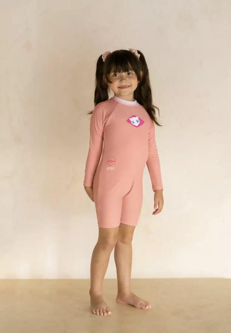 Pokémon Colorful Long Sleeves Diving - Mew