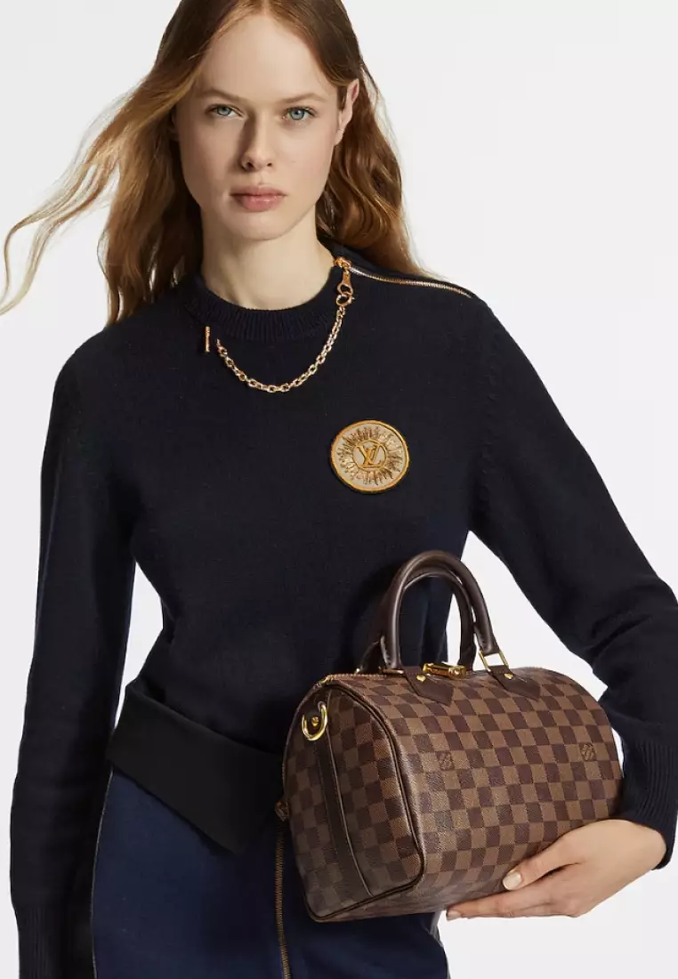 Inside Speedy B 25 Damier Ebene Speedy Bandoulière 25 Damier Ebene