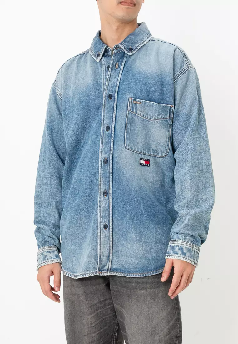 Buy Tommy Hilfiger Relaxed Denim Shirt Tommy Jeans 2025 Online