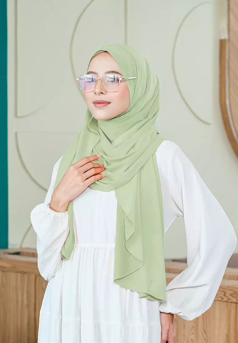 HIJAB INSTAN KELLY - SOFT GREEN