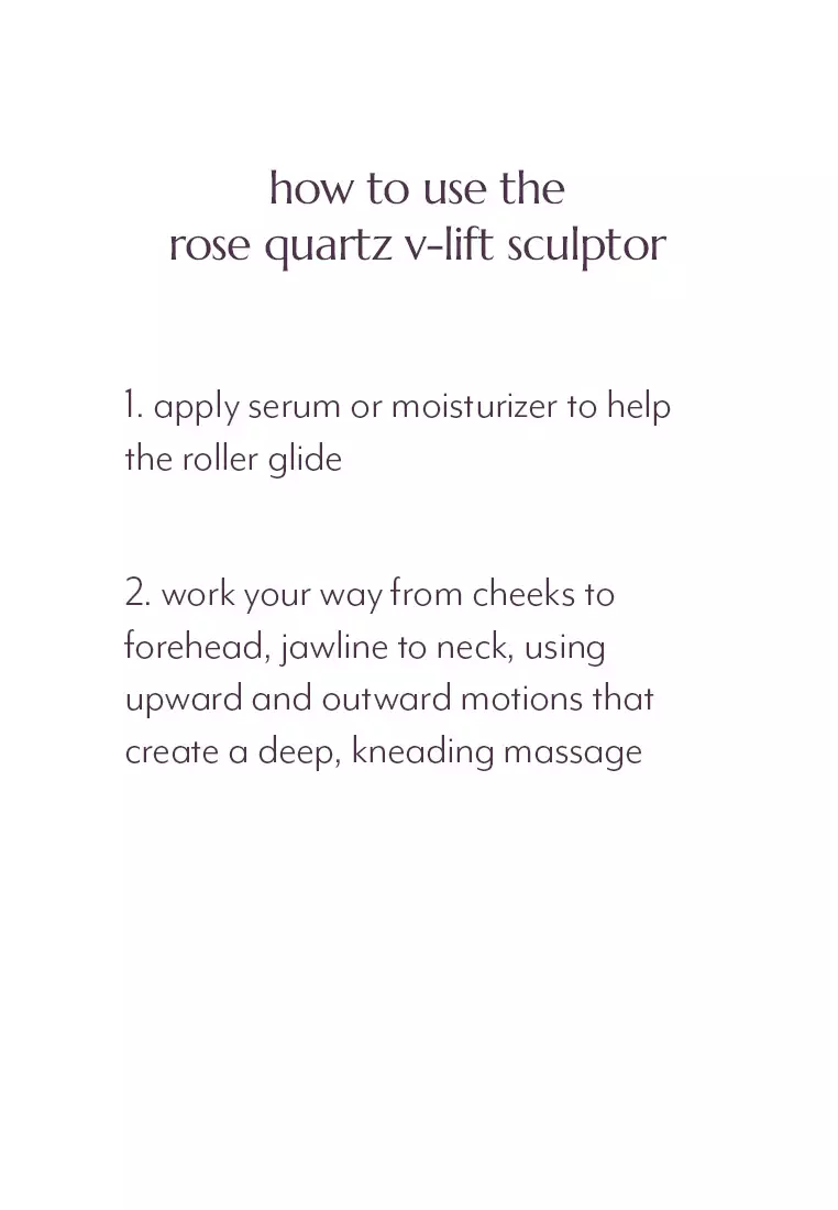 Rose Quartz V-lift Sculptor