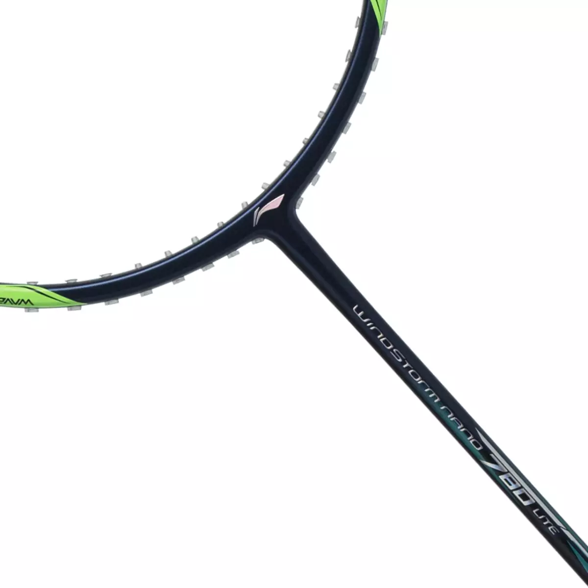 Li-Ning Badminton Racket Windstorm Nano 780 Lite Navy/Orange - AYPQ026-4 FREE Cover Kain