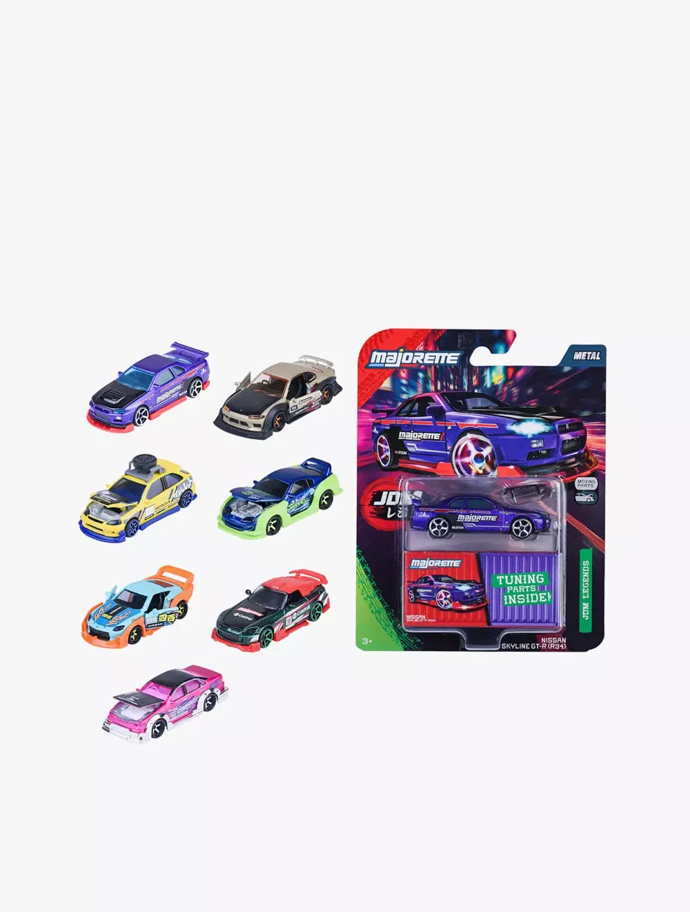 MAJORETTE HONDA S2000 JDM LEGENDS DELUXE