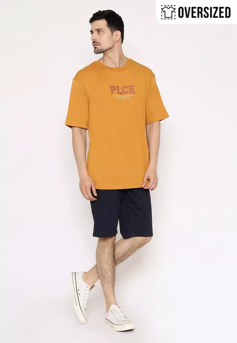 POLICE T-Shirt Cotton Combed Oversized Pria 2079180221