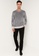 ck Calvin Klein silver Fine Gauge Merino Crew Sweater 46E8BAAEF1119DGS_4