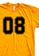 MRL Prints yellow Number Shirt 08 T-Shirt Customized Jersey F542BAA3E7C2A2GS_2