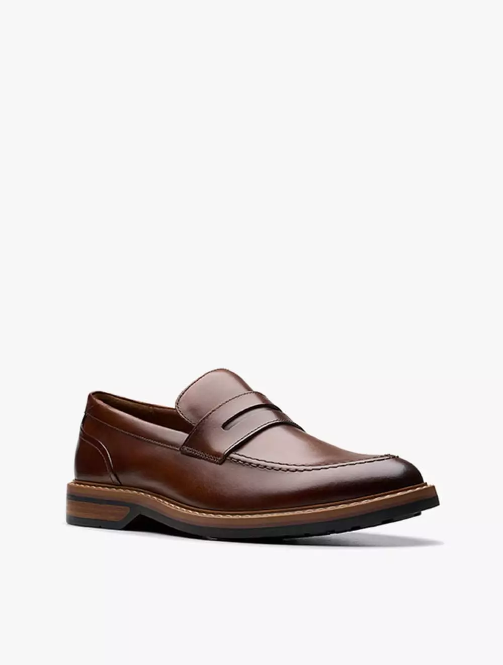 Clarks Aldwin Step Mid Tan Lea