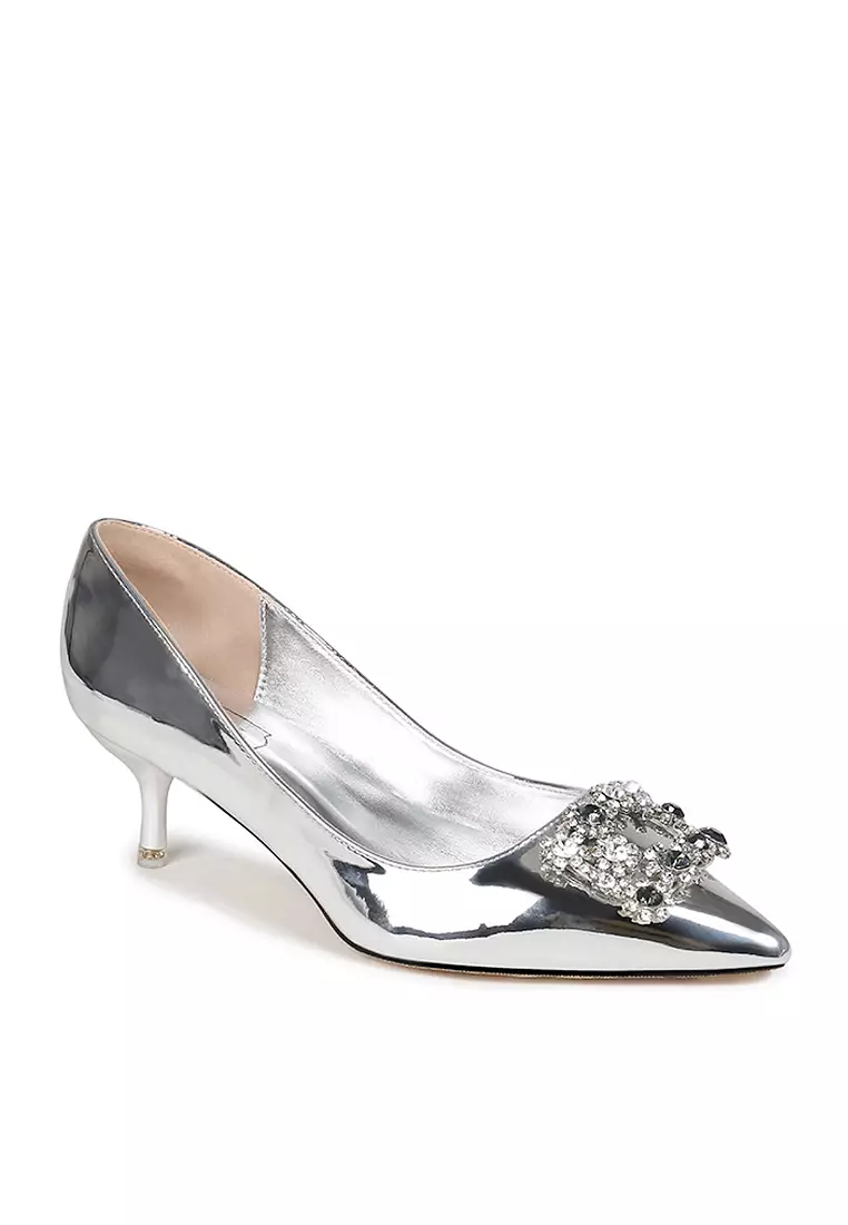 5.5cm Metallic Evening and Bridal Shoes VP8188