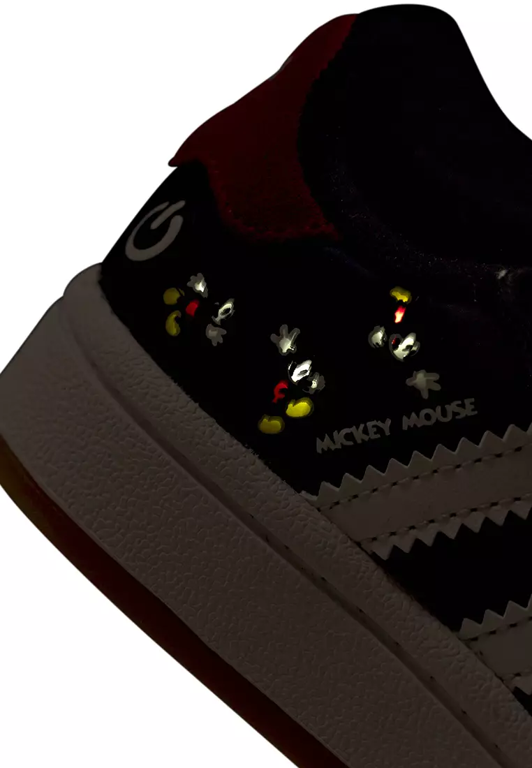 Adidas x Disney Mickey Mouse Campus 00s Led Lights Comfort Closure Elastic Lace Shoes