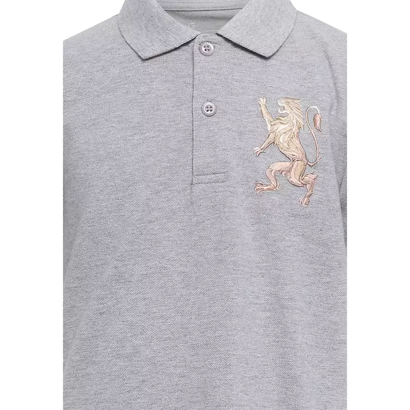 Giordano Junior Boys 3D Lion Polo  0301422240