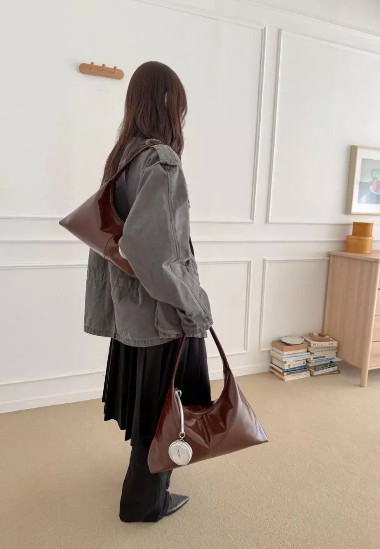 Monet Bag L Pull-Up Cognac