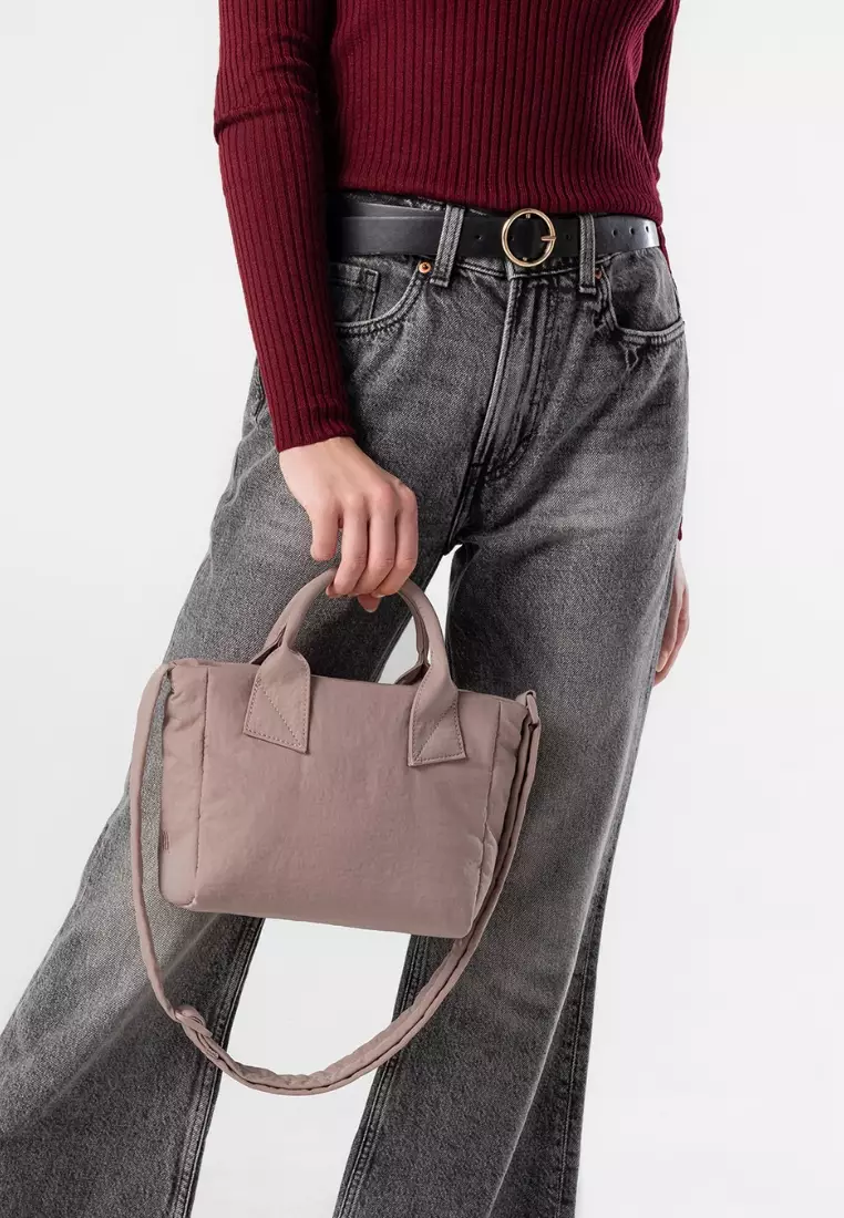 Poofah Mini Tote Bag - Blush