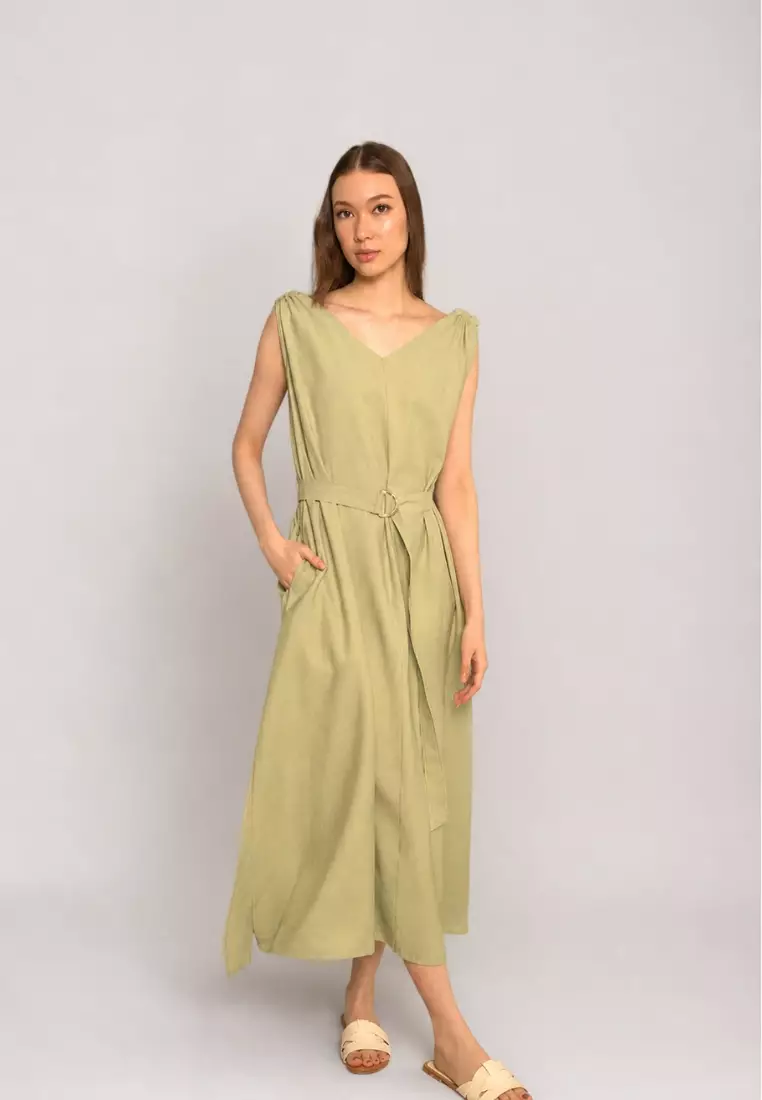 Felicity Dress in Sage