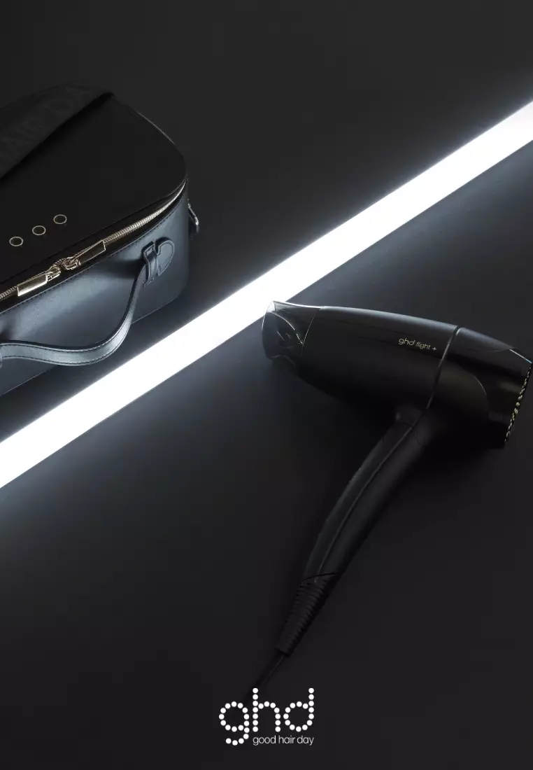 ghd Travel Flight+ Hairdryer - Pengering Rambut Mini Portable Free Travel Bag