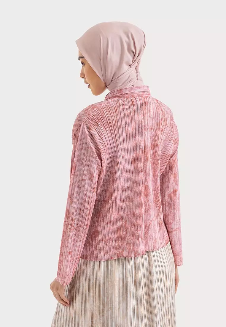 Ria Miranda Coral Peach Letiz Shirt