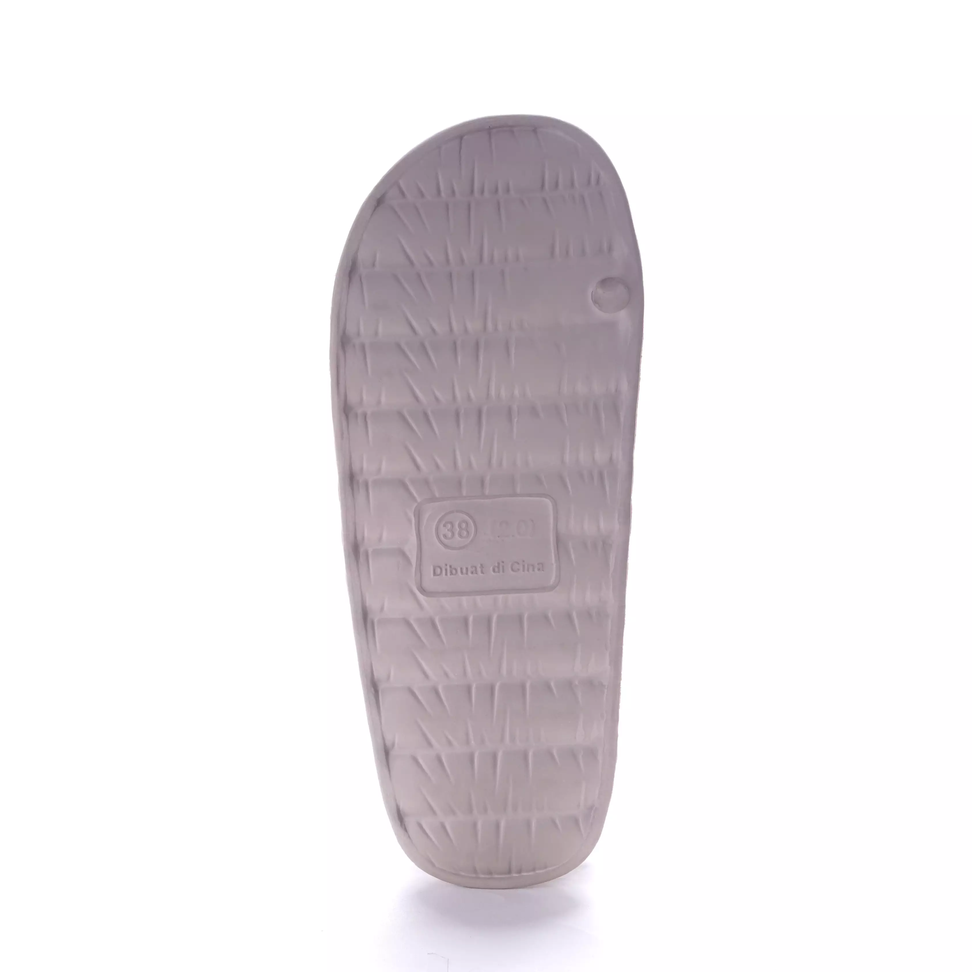 ZANDILAC - SANDAL WANITA DEWASA CH220345WD - ABU PEYOTE full karet