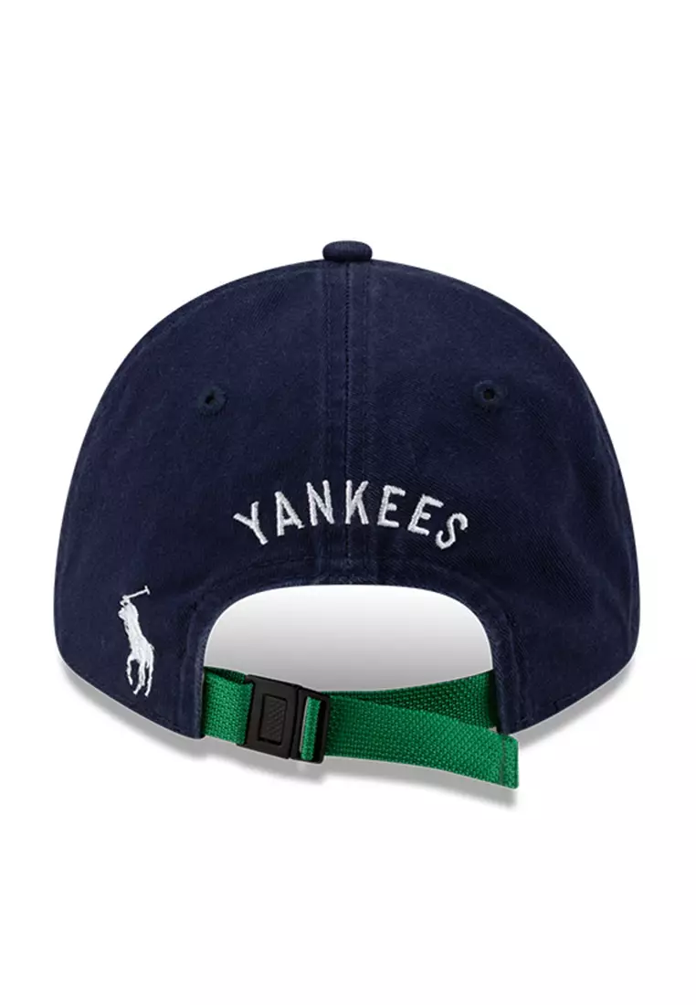 Ralph Lauren (ONLINE EXCLUSIVE) New York Yankees Navy 9FORTY Long Bill Adjustable Cap