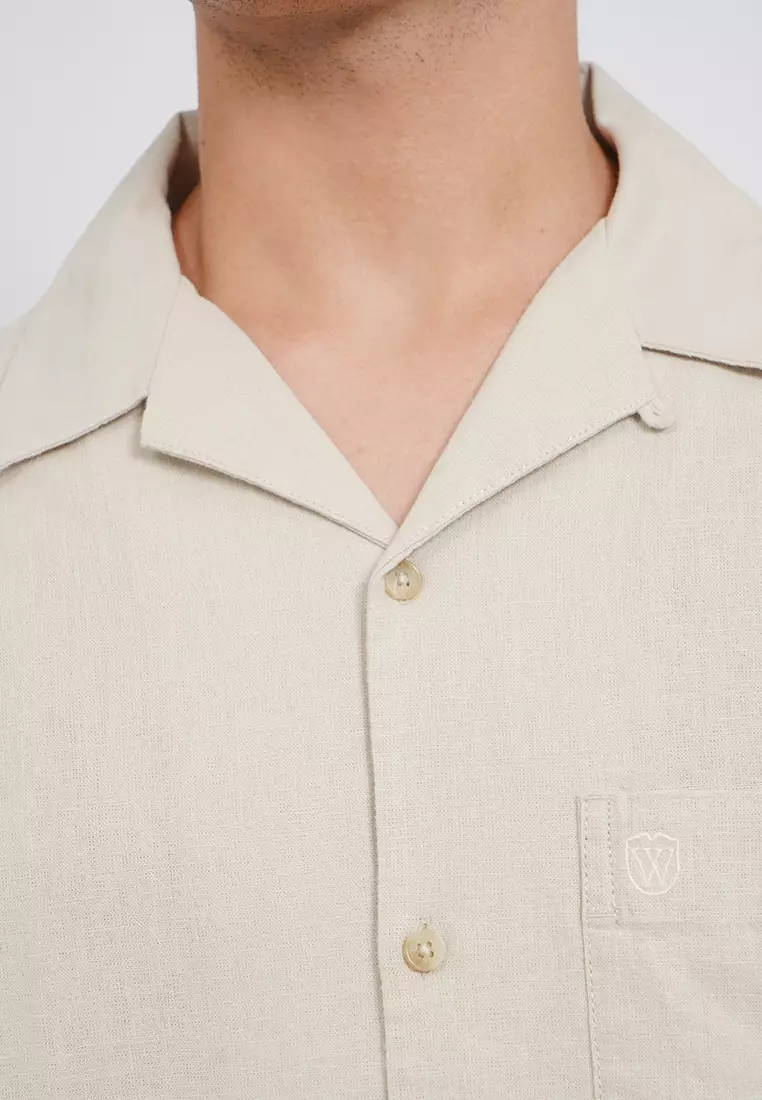 Relaxed Fit Short Sleeve Resort Shirt