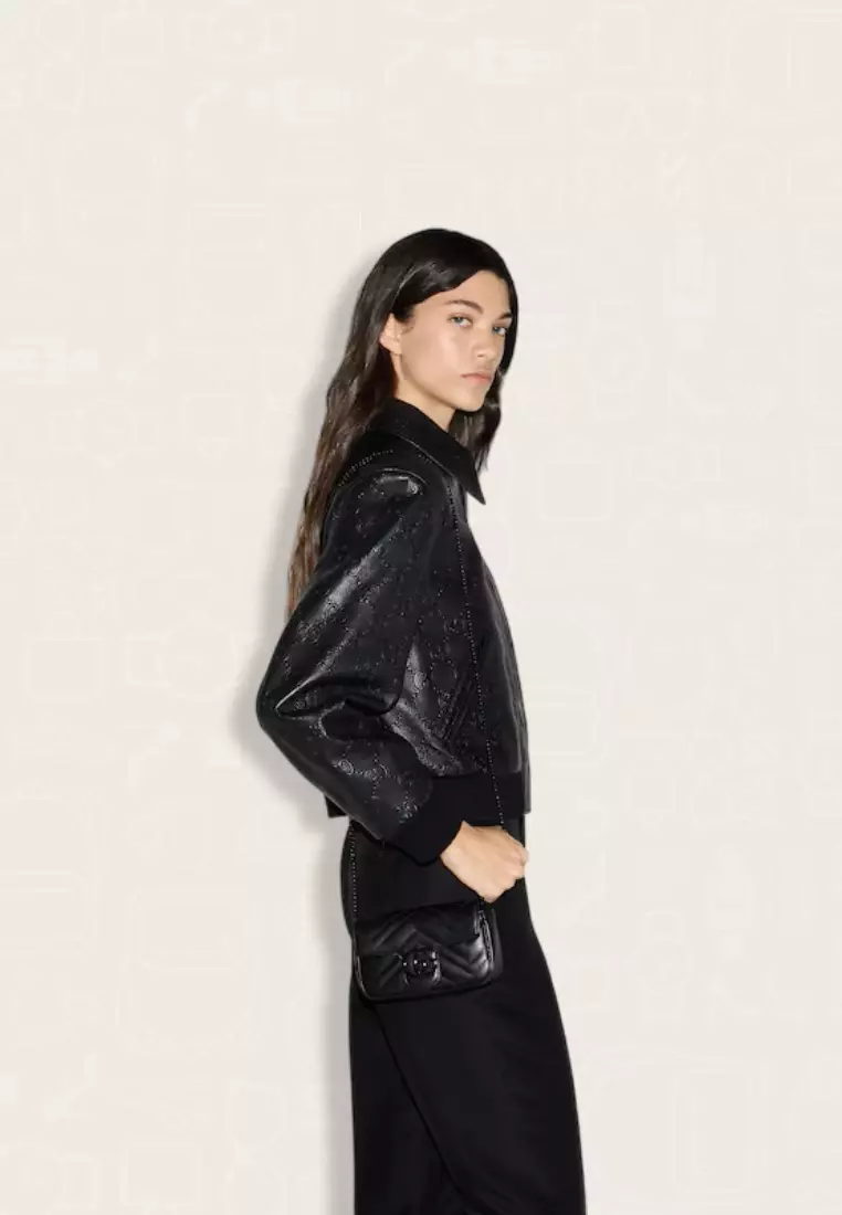 Gucci GG Marmont Super Mini Bag Black