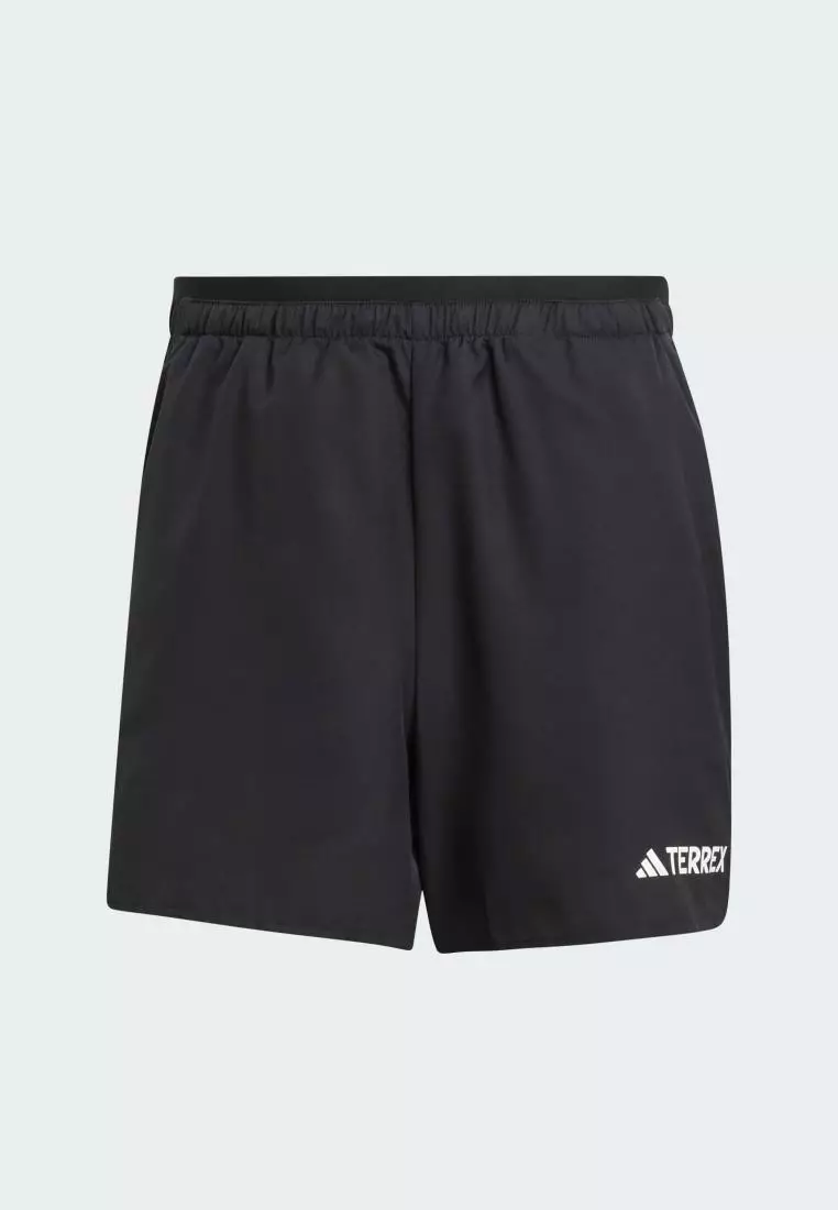 Buy ADIDAS Hiking & Running Terrex Multi Light Shorts Men Black JF1232 ...