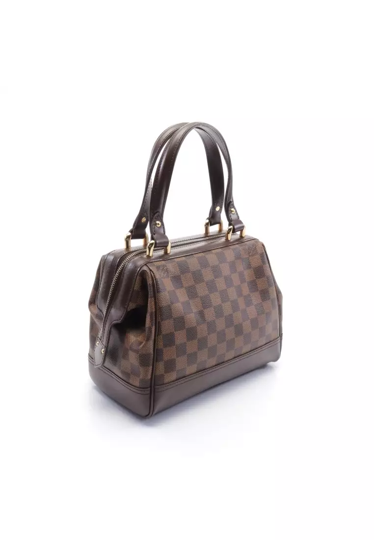 Buy Louis Vuitton Pre-loved LOUIS VUITTON knightsbridge Damier ebene  Handbag PVC leather Brown 2023 Online