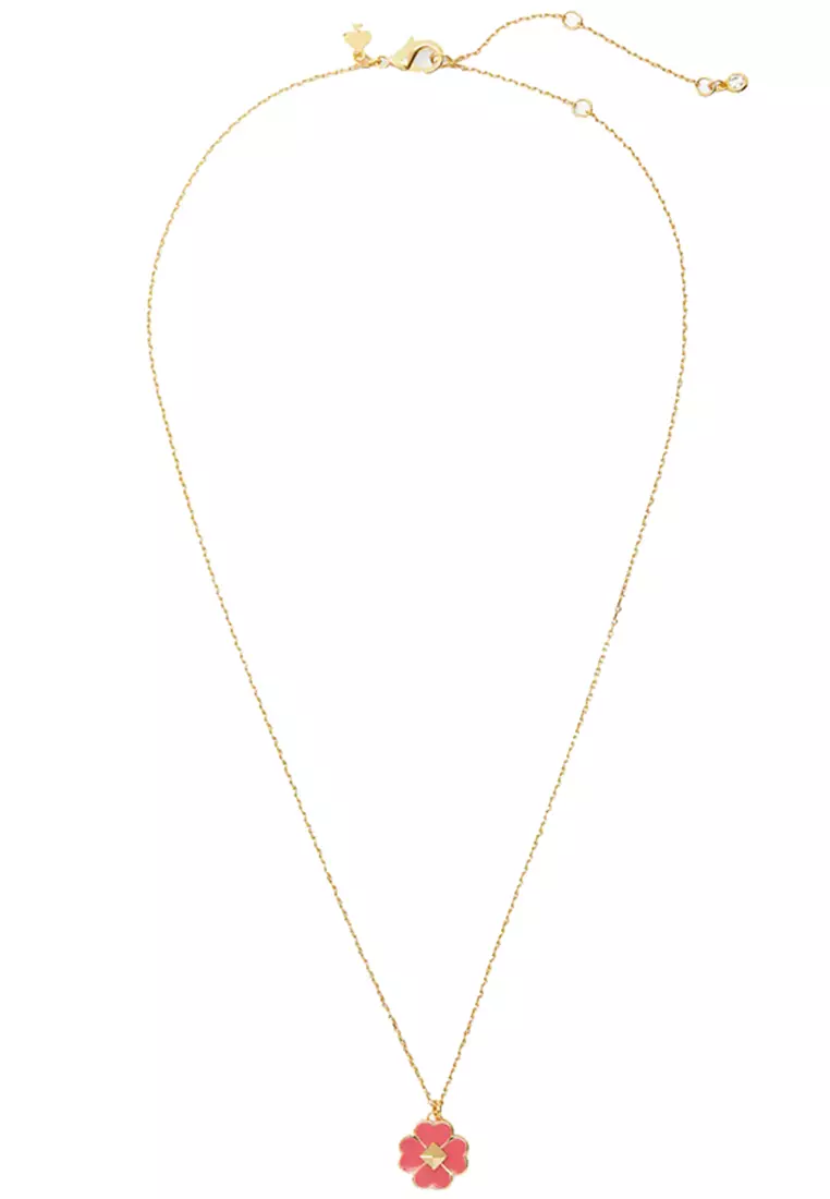 Kate Spade Kate Spade Spades & Studs Enamel Mini Pendant Necklace in ...