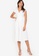 ZALORA WORK white Pleat Detail Mini Dress 454E4AA44B89D9GS_4