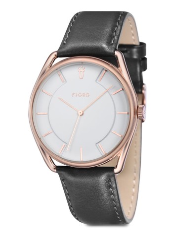 VIGDIC 三指針皮革錶, 錶zalora 評價類, 皮革錶帶