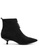 Twenty Eight Shoes black Synthetic Suede Ankle Boots 1592-5 10637SH7CE2E28GS_1