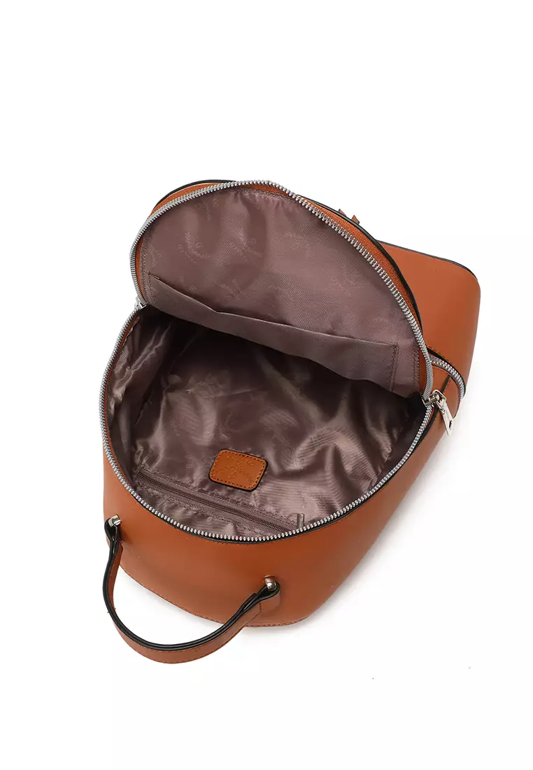 GYKACO FANIE Brown - Tas Ransel Wanita - Fashion Backpack (IMPORT)