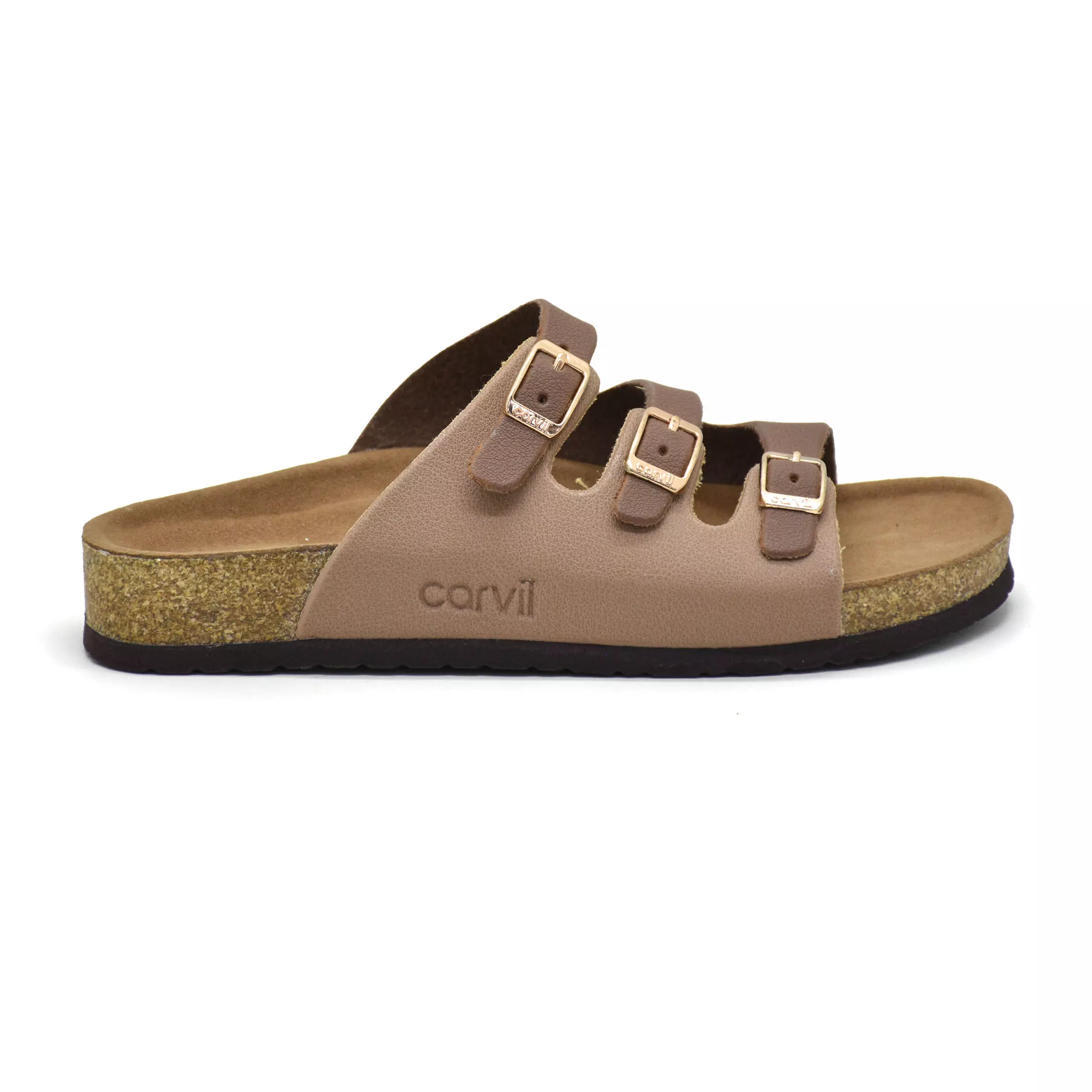 Carvil Sandal Wanita Callista-05 L Brown/Mocca