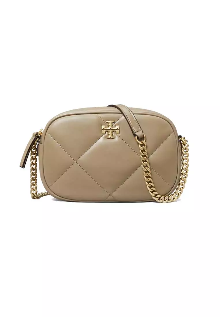 TORY BURCH Kira Diamond Quilt Camera Bag Taupe Oak 154715 2026 