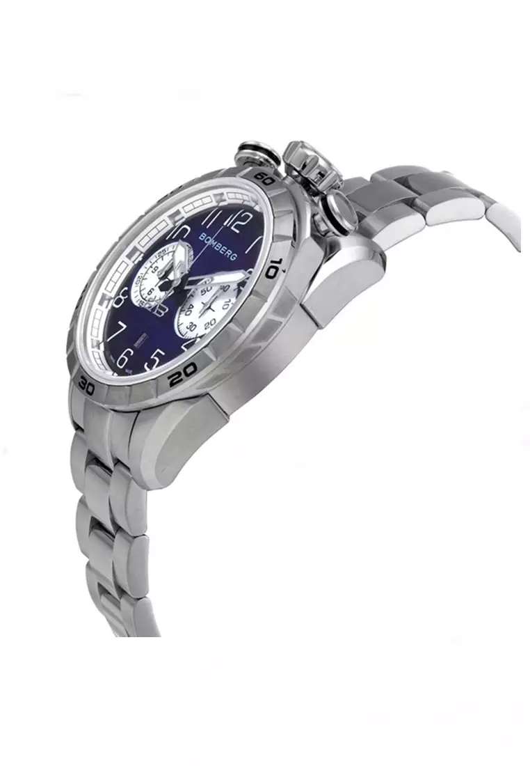 BB-68 Dark Blue & Silver 44mm NS44CHSS.211.9