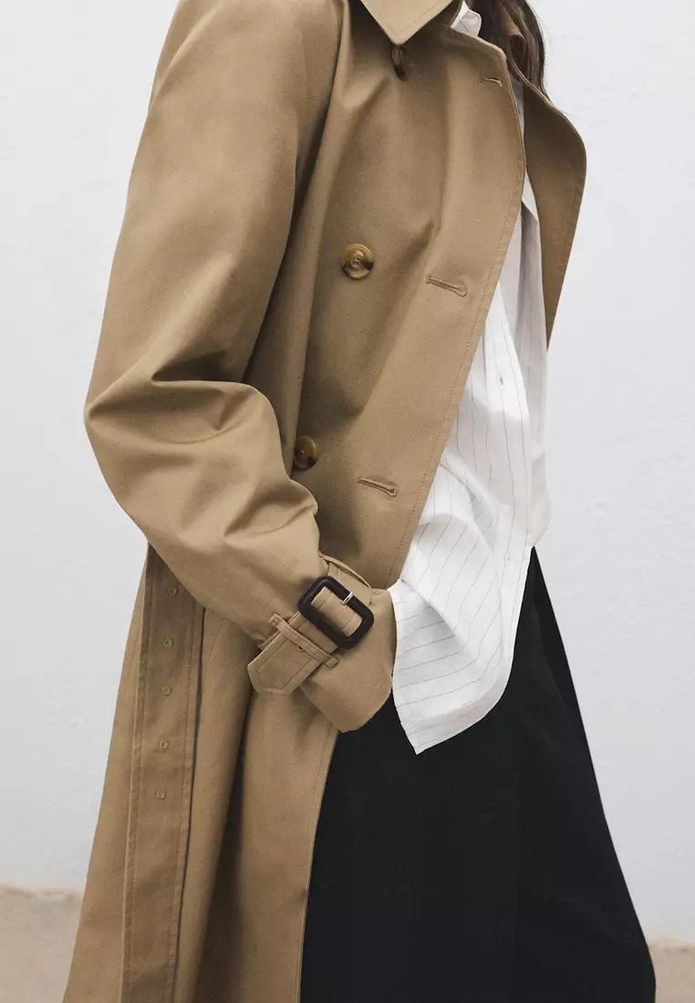 Classic Trench Coat With Belt