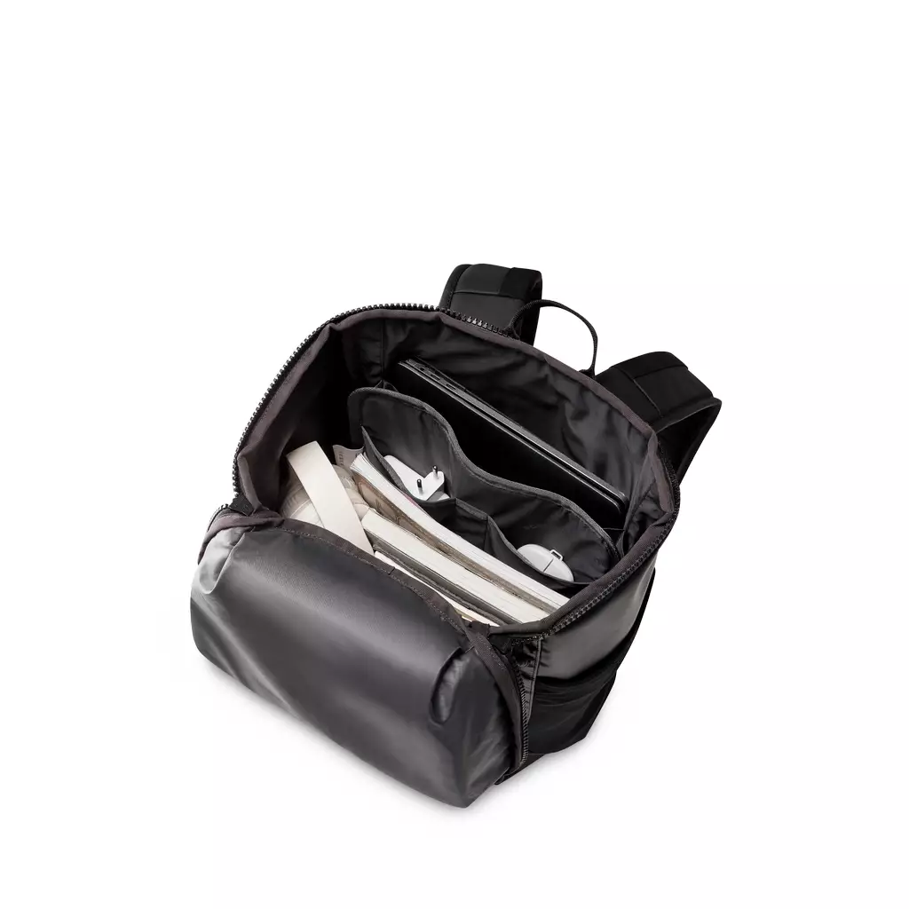 Bodypack Rigide 1.0 Laptop Backpack 15-Inch Tas Ransel Kerja Kuliah Sekolah Durable Tahan Air - Hitam