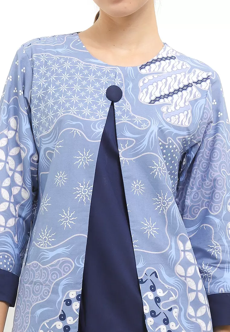 Adina Blouse Batik Katun Wanita