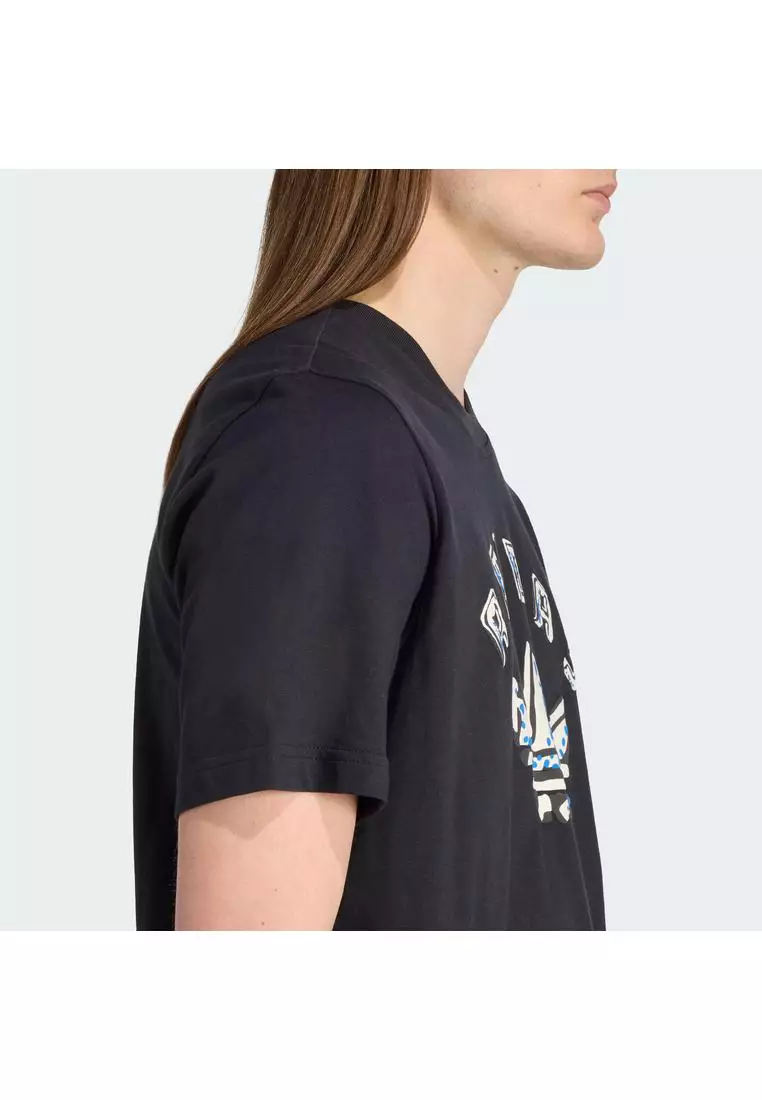 Lifestyle Graphic Tee Men Black JX3090