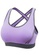 YSoCool purple Seamless Cross Back Padded Wire-Free Sport Bra F755CUS396562DGS_1