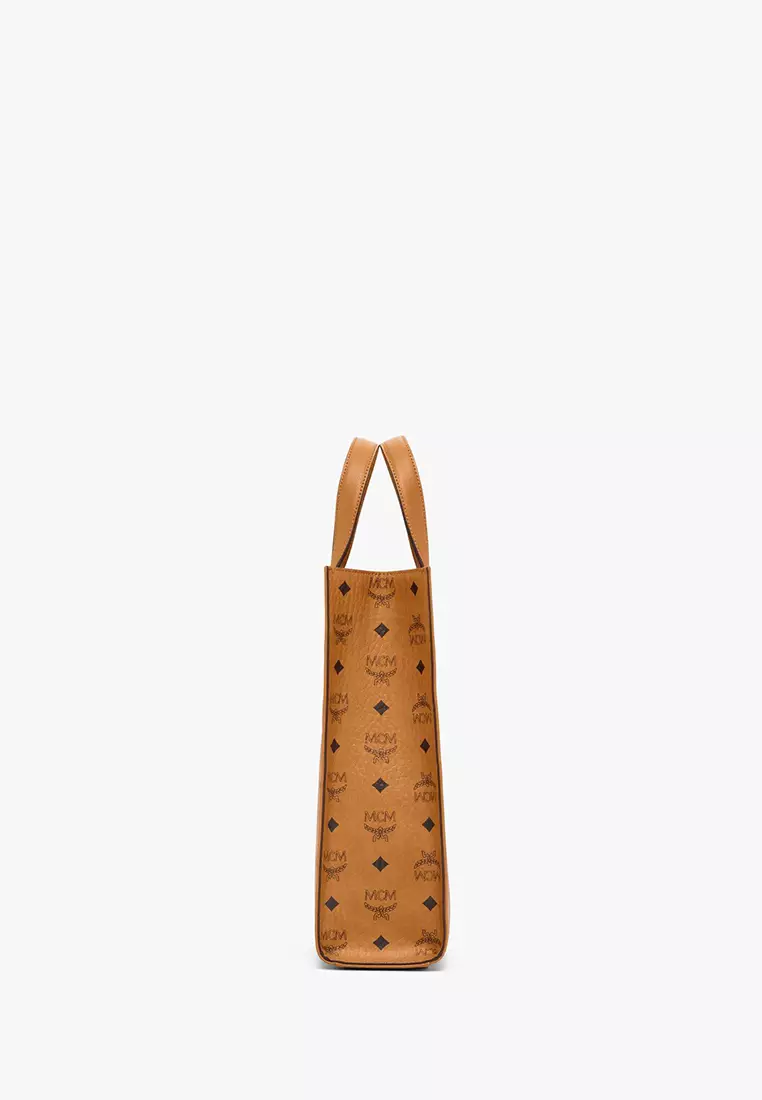 Mcm scooter red on sale tote