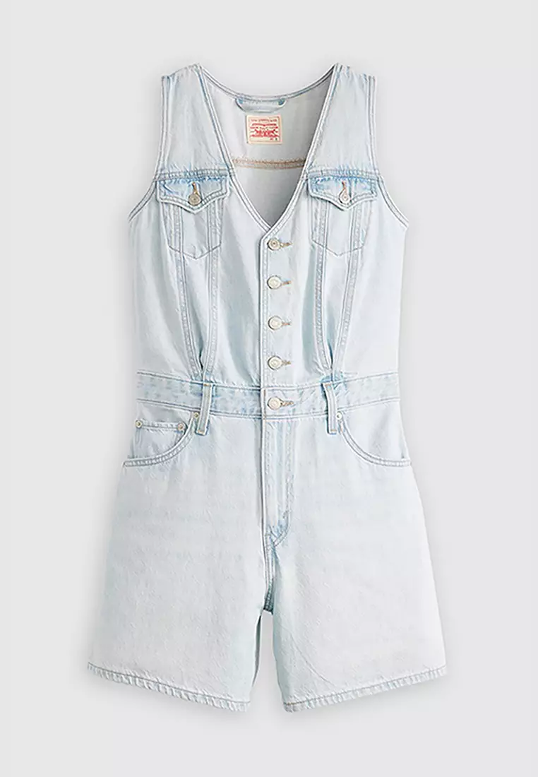 Levi's® Women's Vest Romper (001WM-0000)