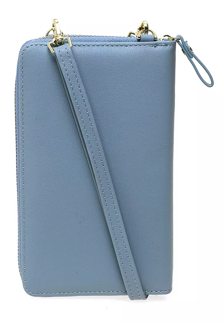 Tas Selempang Wanita Dompet Multifungsi Many Slot Material Kulit Leather ORIGINAL