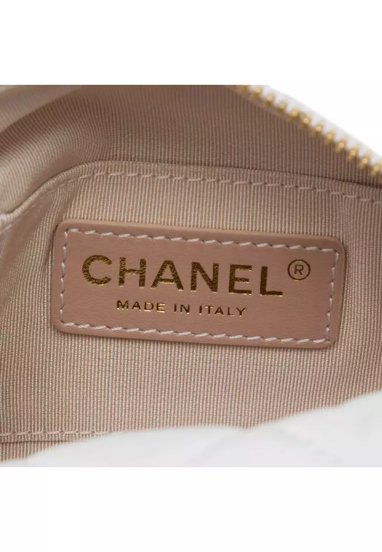 Pre-Loved Chanel Small Quilted Lambskin Perfect Meeting Hobo