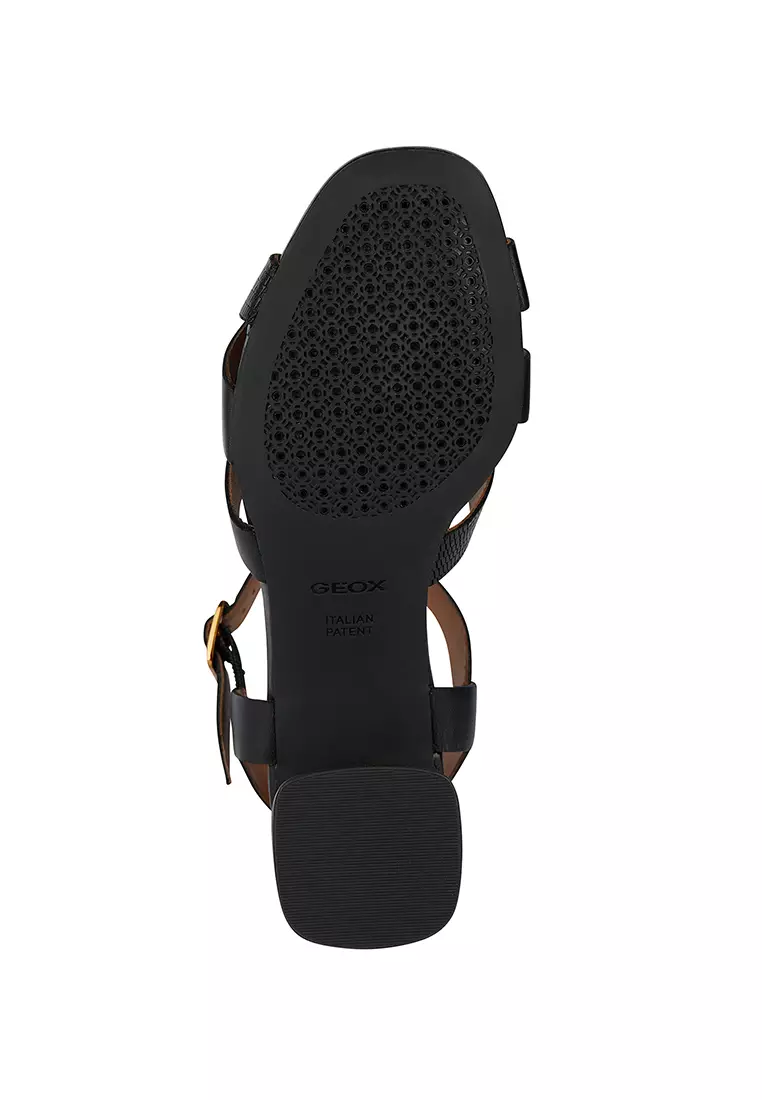 Women's D Genziana Mid B Heeled Sandals