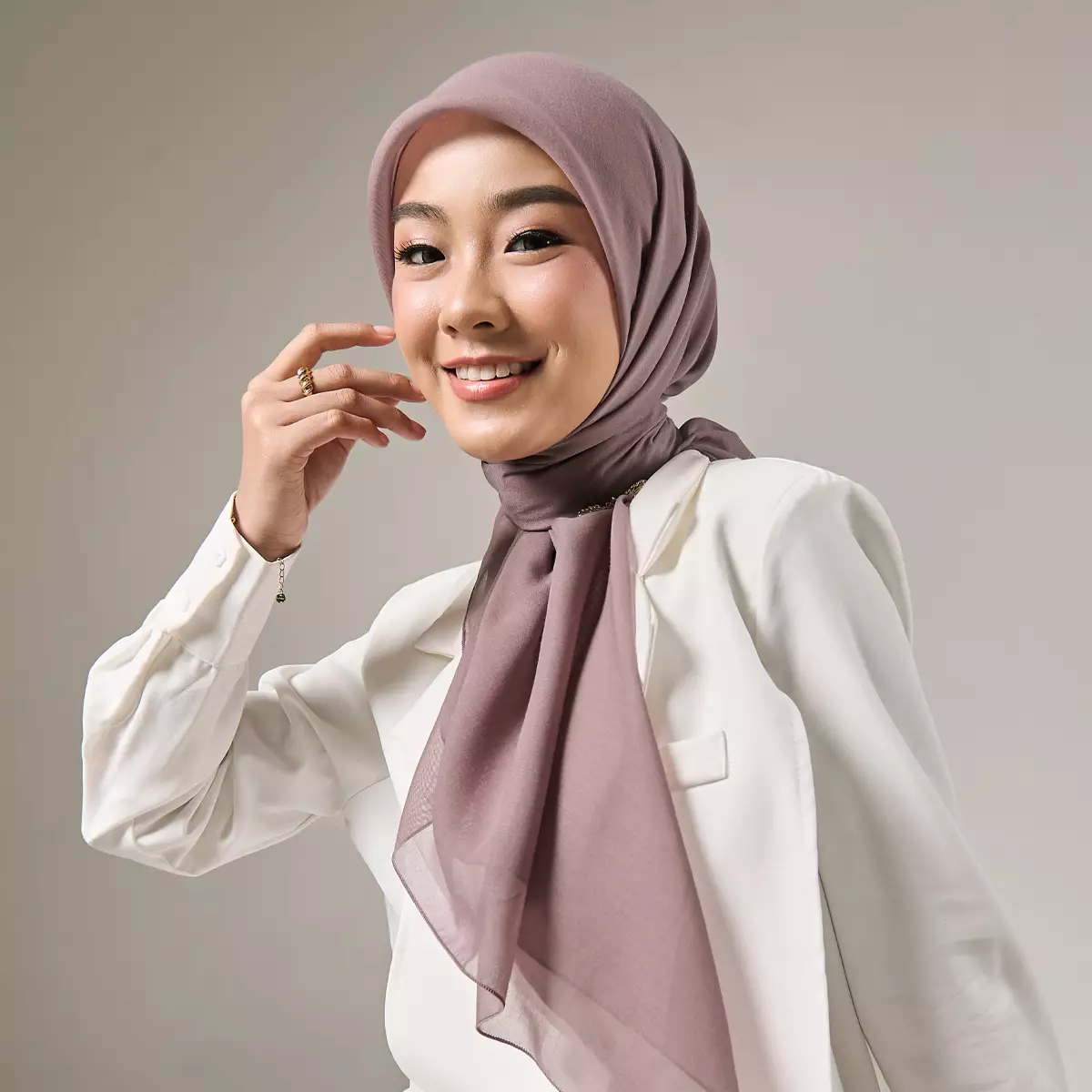 [New Collectio] ZM Zaskia Mecca - Hijab Paris Premium Parissa Mulberry | Bahan Adem, Fine Stitch, Mudah Dibentuk & Classy