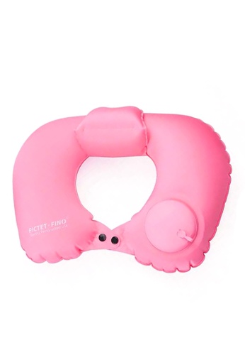Fashion by Latest Gadget Pictet-Fino RH76 Hand Inflatable Travel Neck ...