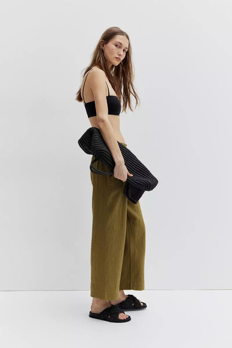 Paper bag trousers h&m deals