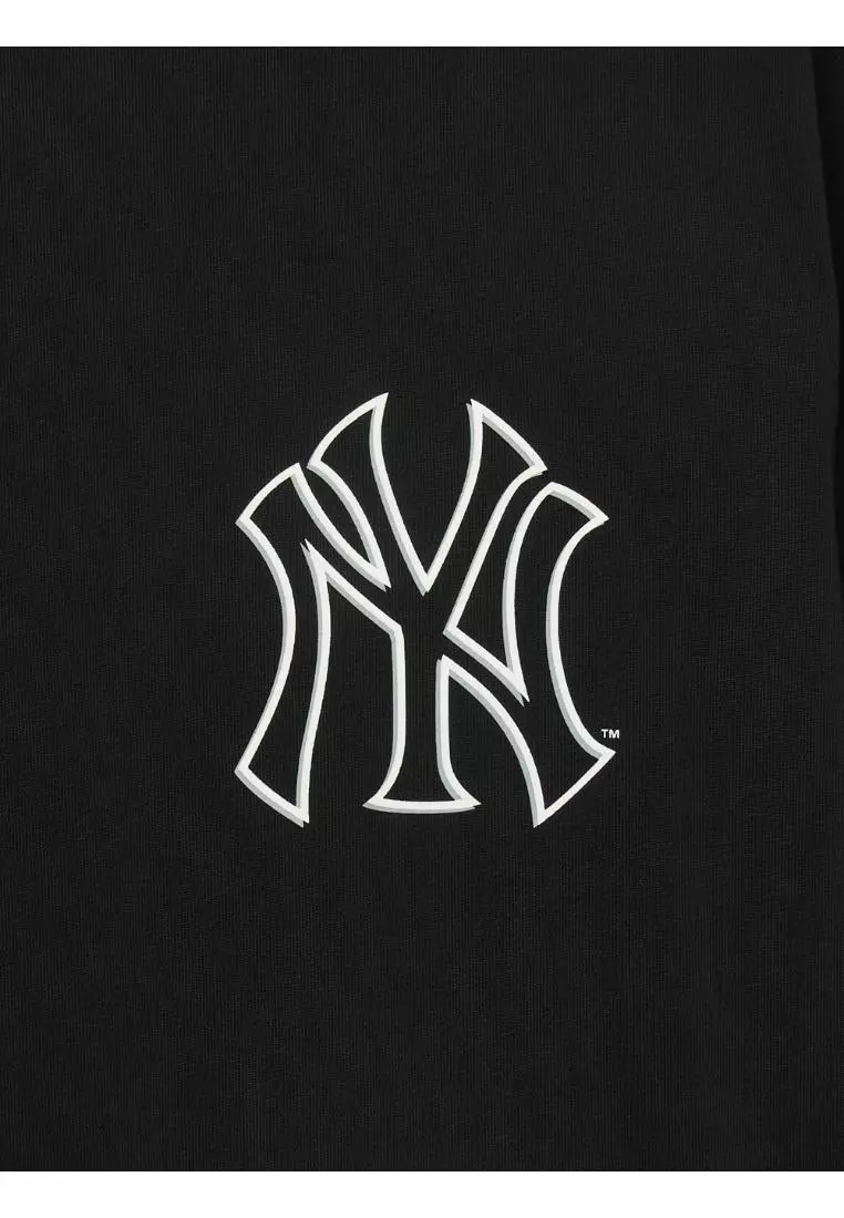 BASIC MEGA LOGO LOOSE FIT LONG SLEEVE T-SHIRTS NEW YORK YANKEES