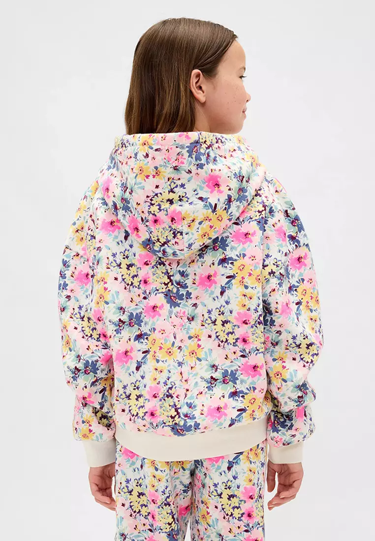 Kids VintageSoft Relaxed Floral Hoodie